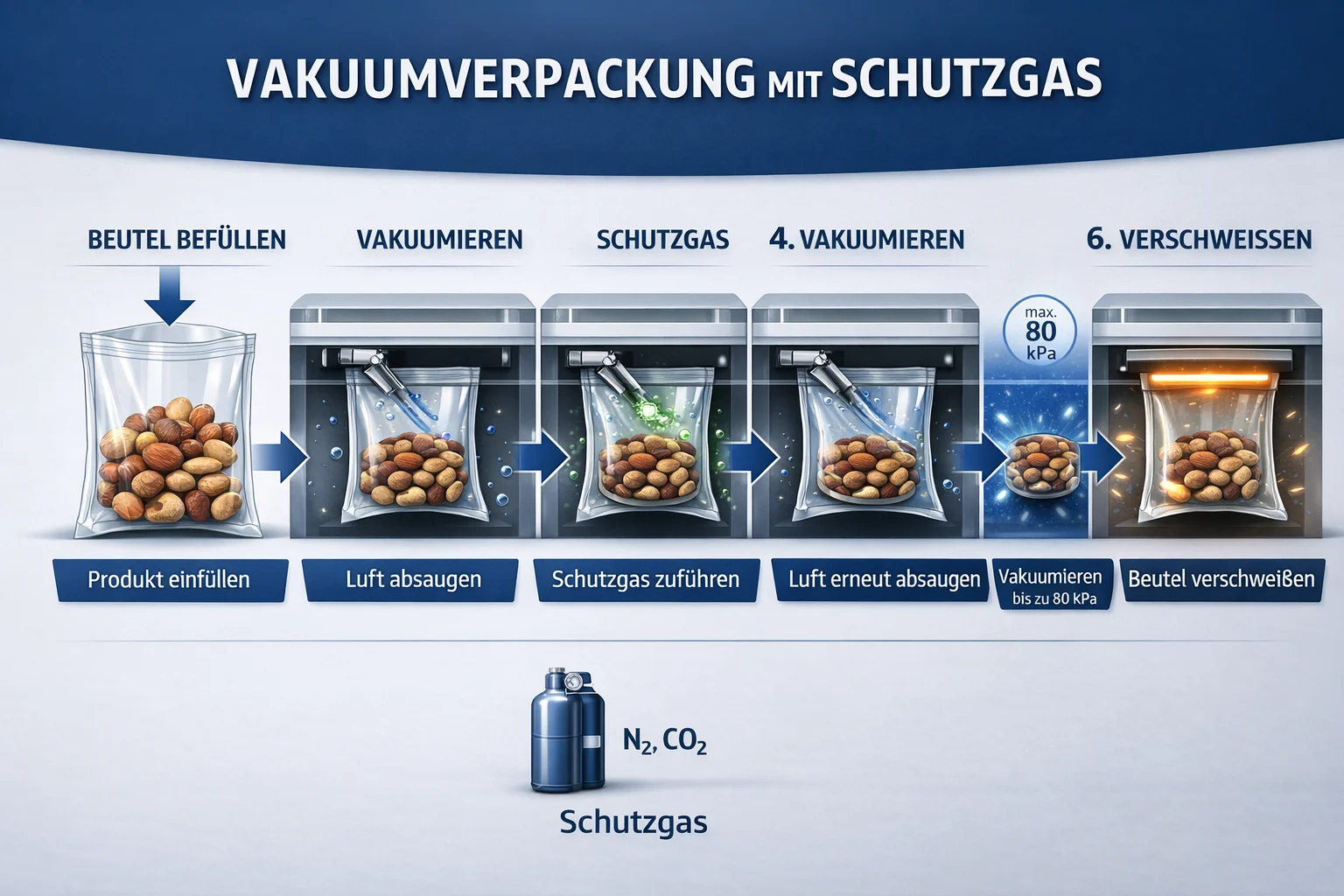 Schutzgasverpackung